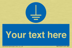 Custom Connect to Earth Sign